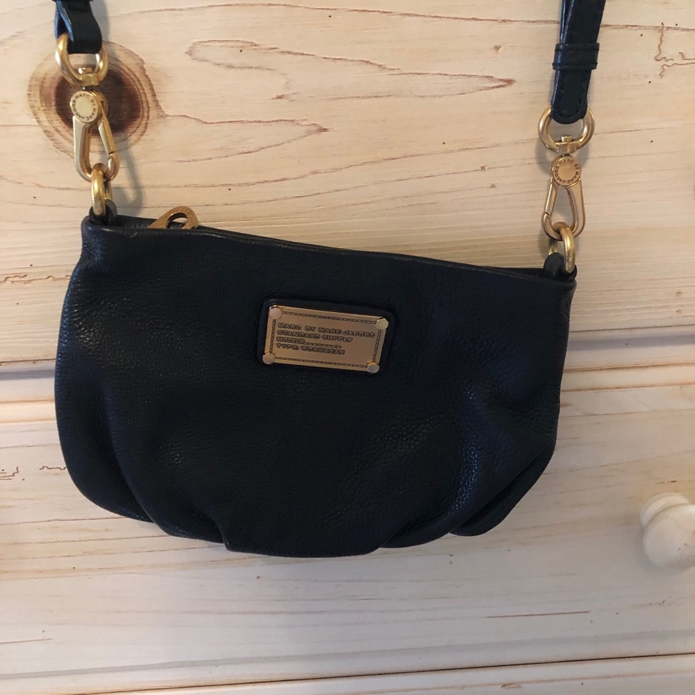 Marc Jacobs Classic Black Leather Q Percy Bag - Picture 12 of 12